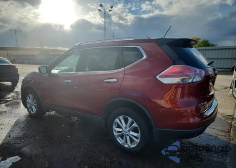 2015 Nissan Rogue S from USA, damaged, VIN KNMAT2MV7FP529412